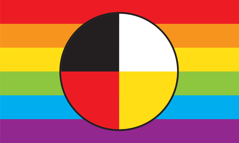 Two-Spirit Pride Flag Two-Spirit Pride Flag